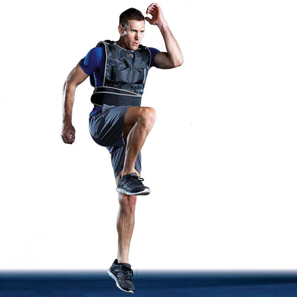 ADJUSTABLE WEIGHTED VEST (20LB) by SPRI