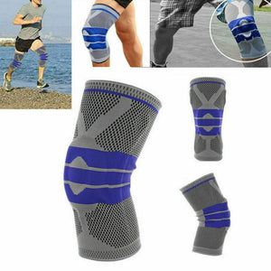 1PCS Patchwork Knee Brace Support Sports Nylon Sleeve Pad Compression Sport Pads Running Basket Elbow Knee Pads