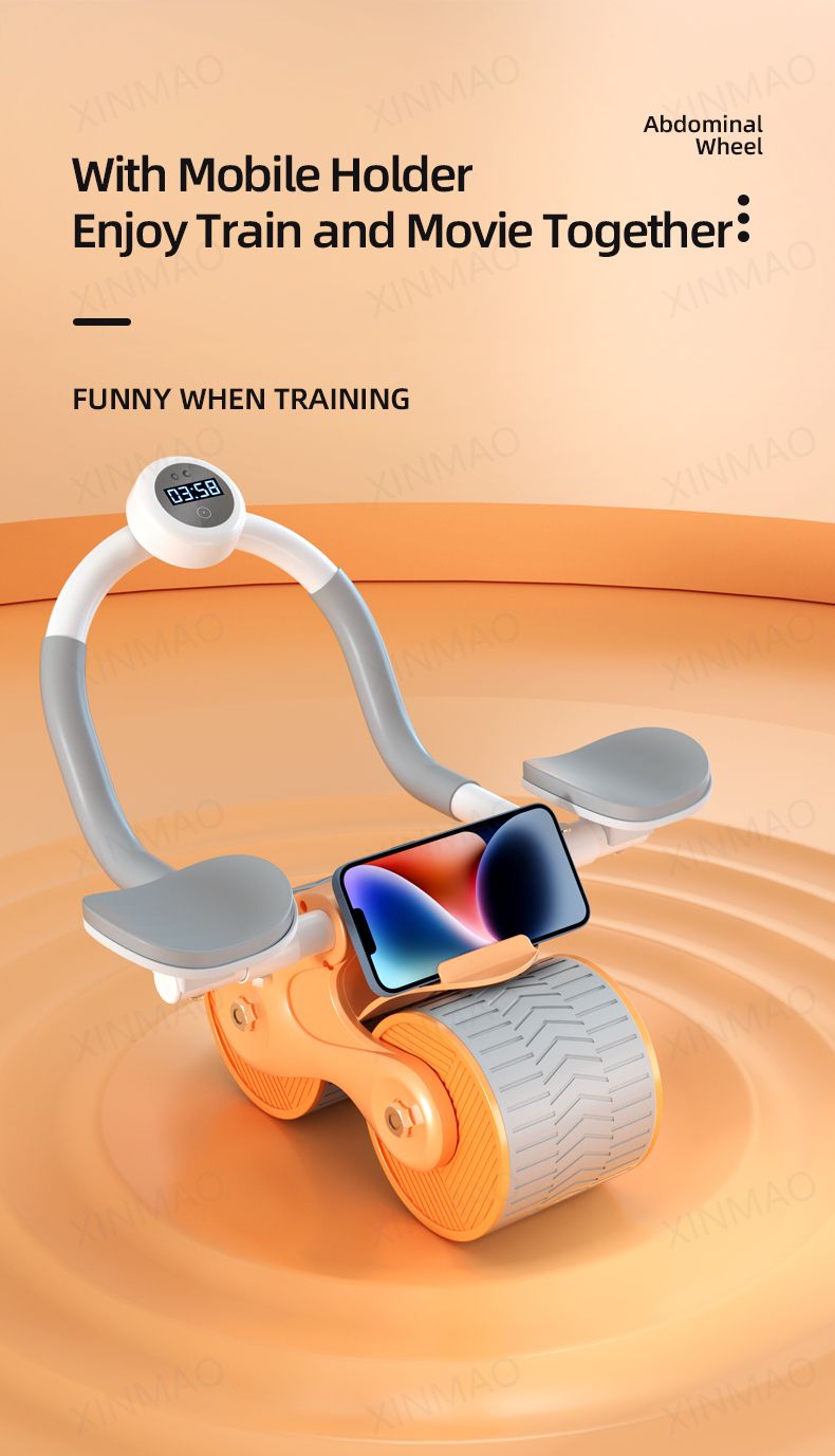 Automatic Rebound Ab Roller