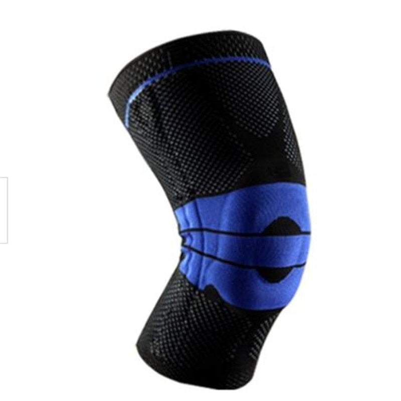 1PCS Patchwork Knee Brace Support Sports Nylon Sleeve Pad Compression Sport Pads Running Basket Elbow Knee Pads