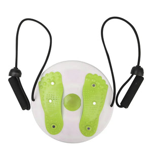 Light green  Twister Plate Twist Board Magnet Plate Twist Disk Slimming Legs Fitness Twist Waist wriggle Plate Balance Foot Massage Disc