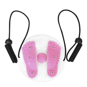 pink Twister Plate Twist Board Magnet Plate Twist Disk Slimming Legs Fitness Twist Waist wriggle Plate Balance Foot Massage Disc