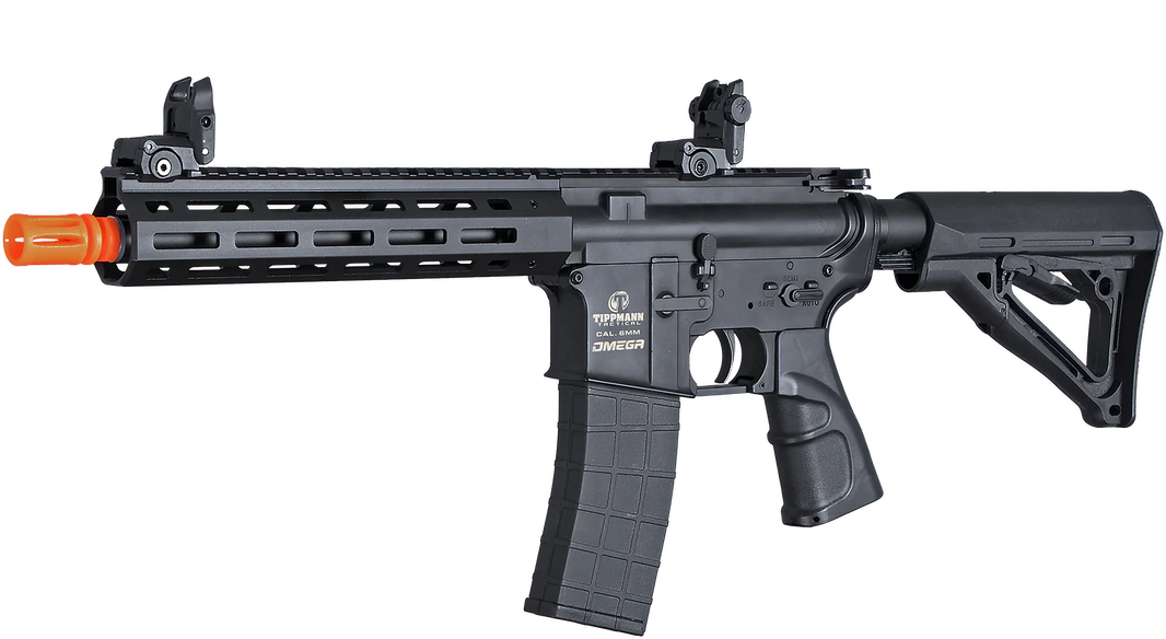 Airsoft Tippmann Omega PV V2 M4 CQB Compact Rifle 12 Gram CO2 Black