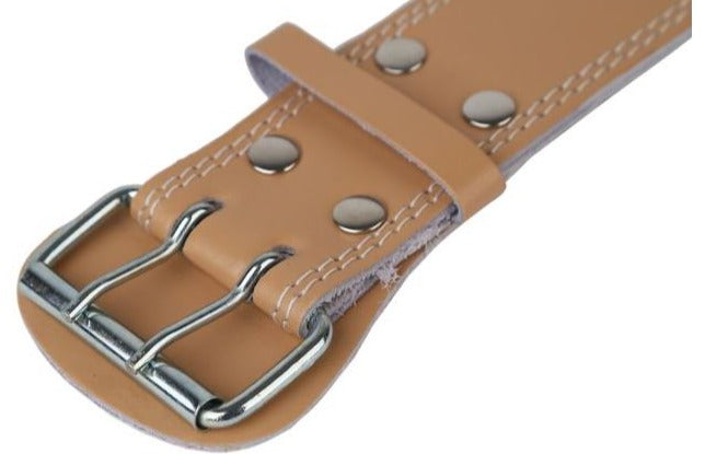 Leather Weight Lifting Belt Fits 34" - 41" lock