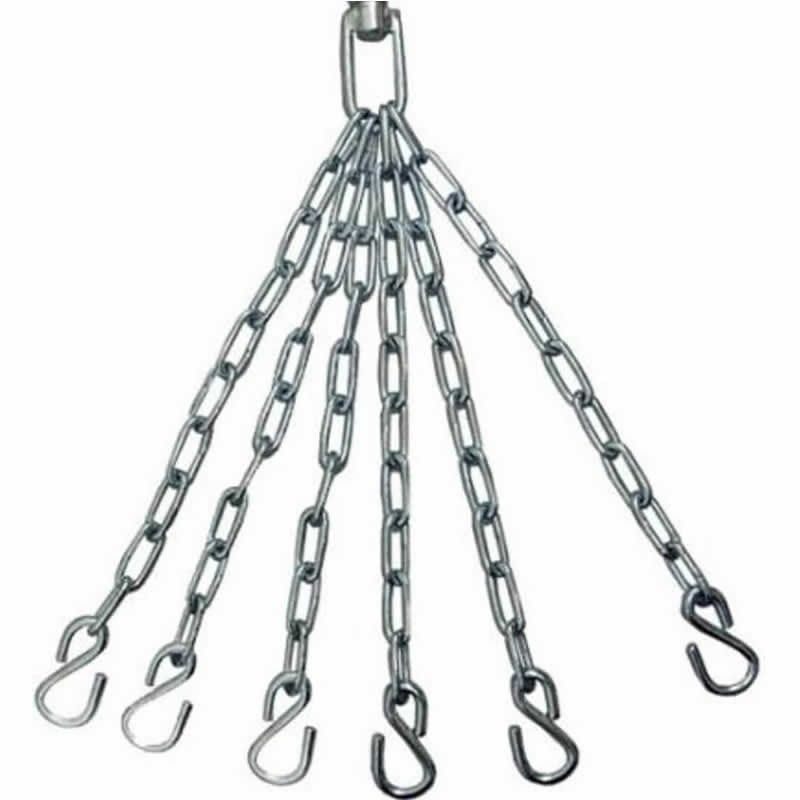 PC SWIVEL WITH 6 STEEL CHAINS S HOOK CONNECTORS FOR HANGING PUNCH BAG by RDX