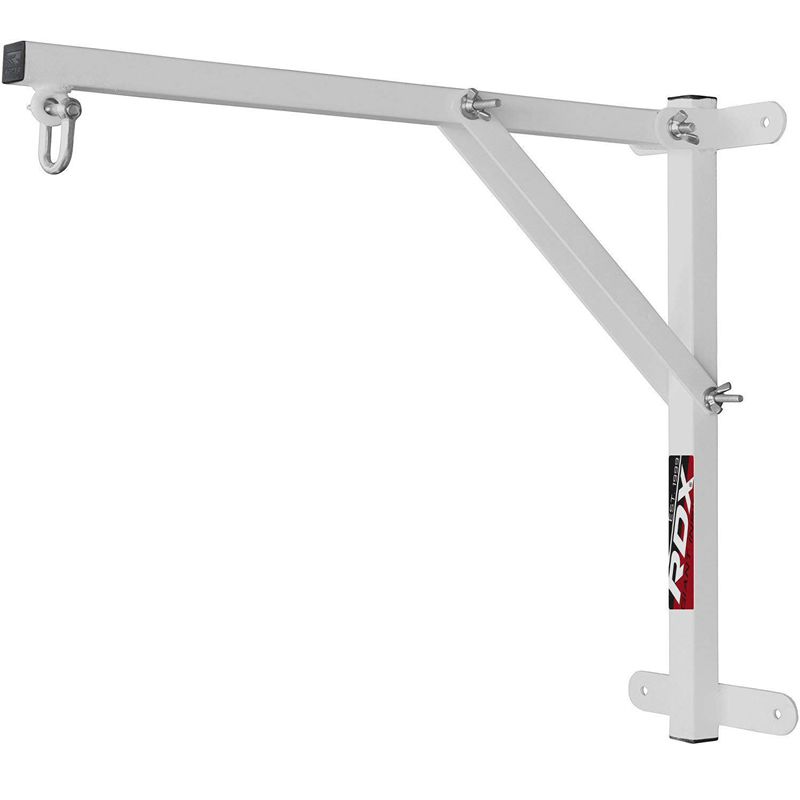 X2 WHITE FOLDING HEAVY DUTY WALL MOUNT BRACKET FOR PUNCH BAGS by RDX