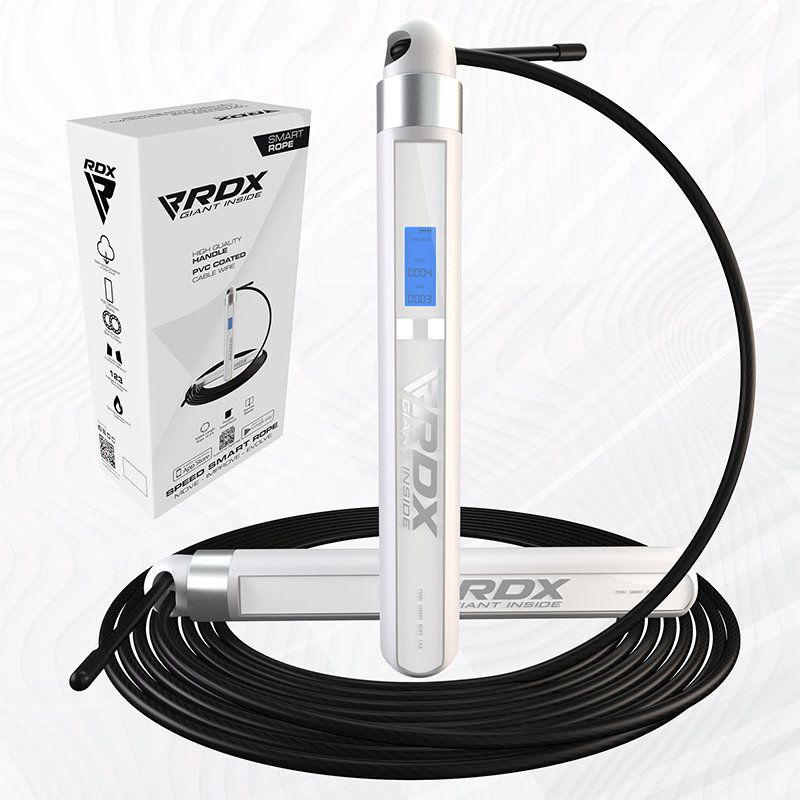 5P RECHARGEABLE 10.3FT SMART SKIPPING ROPE by RDX