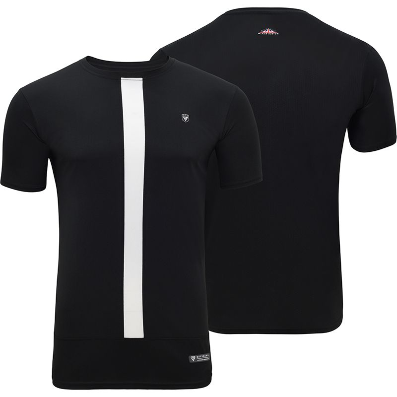 T15 NERO HALF SLEEVE BLACK/WHITE T-SHIRT by RDX