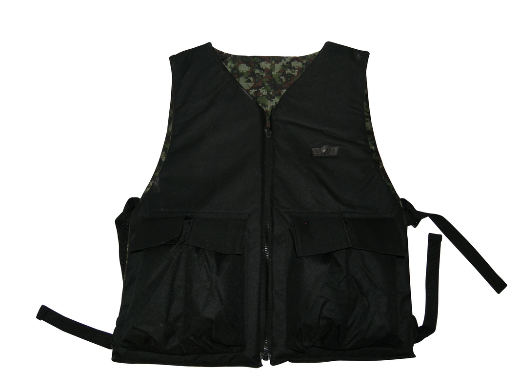 Paintball/Airsoft Reversible Vest Digital Green/Black