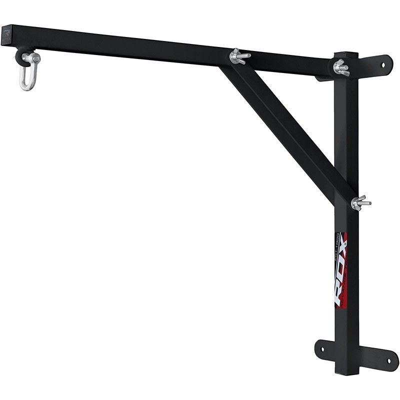 X2 BLACK FOLDING HEAVY DUTY WALL MOUNT BRACKET FOR PUNCH BAGS by RDX