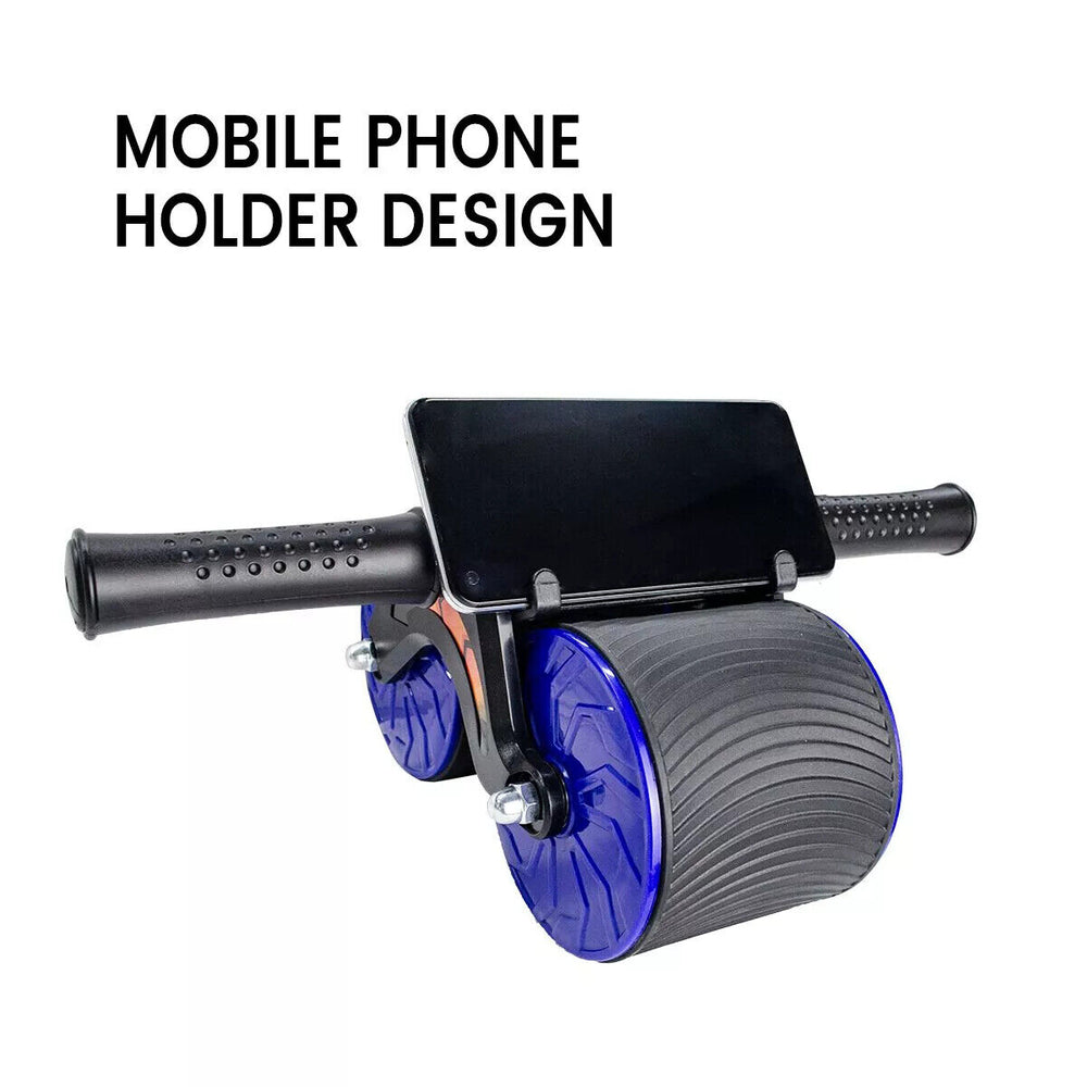 Abdominal Exercise Wheel Ab Roller Muscle Equipment with LCD Automatic Rebound