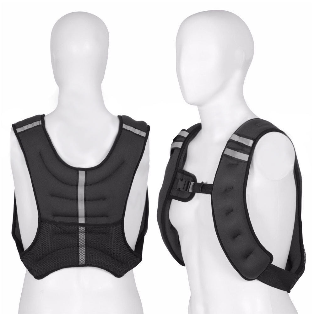 15LB Weighted Vest Exercise Training Adjustable Strap
