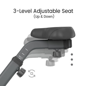 Foldable Exercise Bike Smart Stationary Cycling Bicycle for Home Fitness