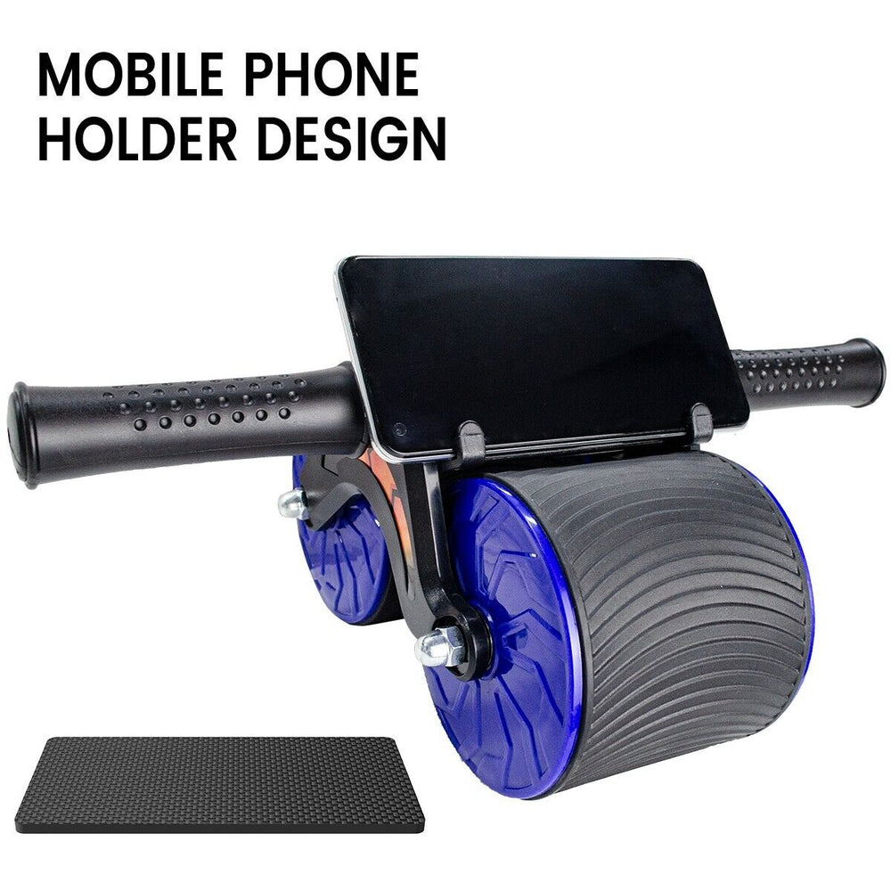 Abdominal Exercise Wheel Ab Roller Muscle Equipment with LCD Automatic Rebound