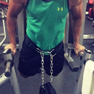 Weight Lifting Dip Belt Exercise Belt Fitness Home Gym Body Building Belt Dips