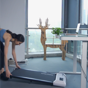 Walking Pad under Desk Treadmill Quiet 300 LBS Capacity Portable with Remote