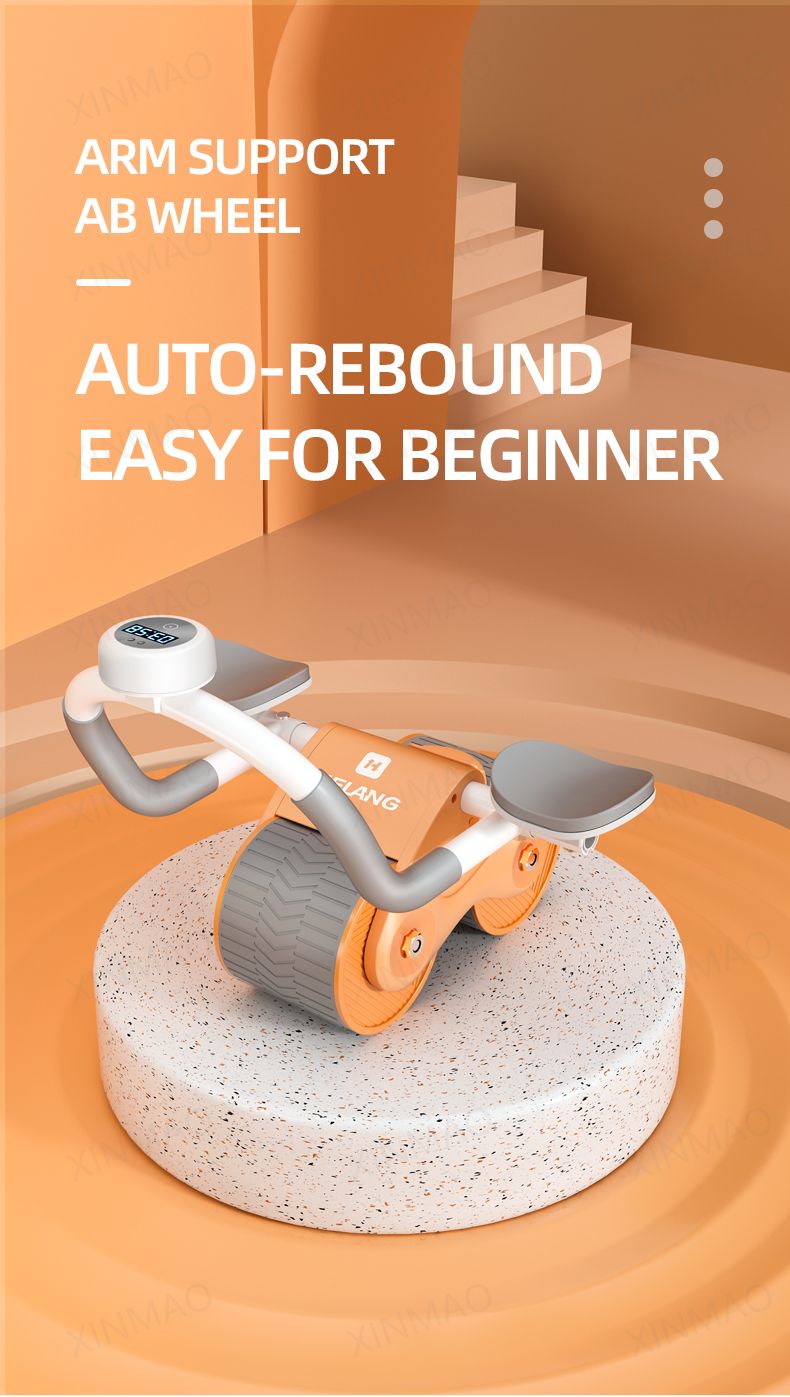 Automatic Rebound Ab Roller