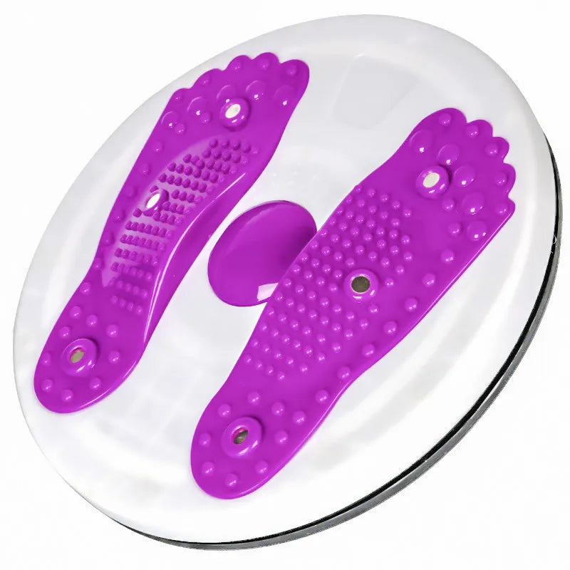 Pink Twister Plate Twist Board Magnet Plate Twist Disk Slimming Legs Fitness Twist Waist wriggle Plate Balance Foot Massage Disc