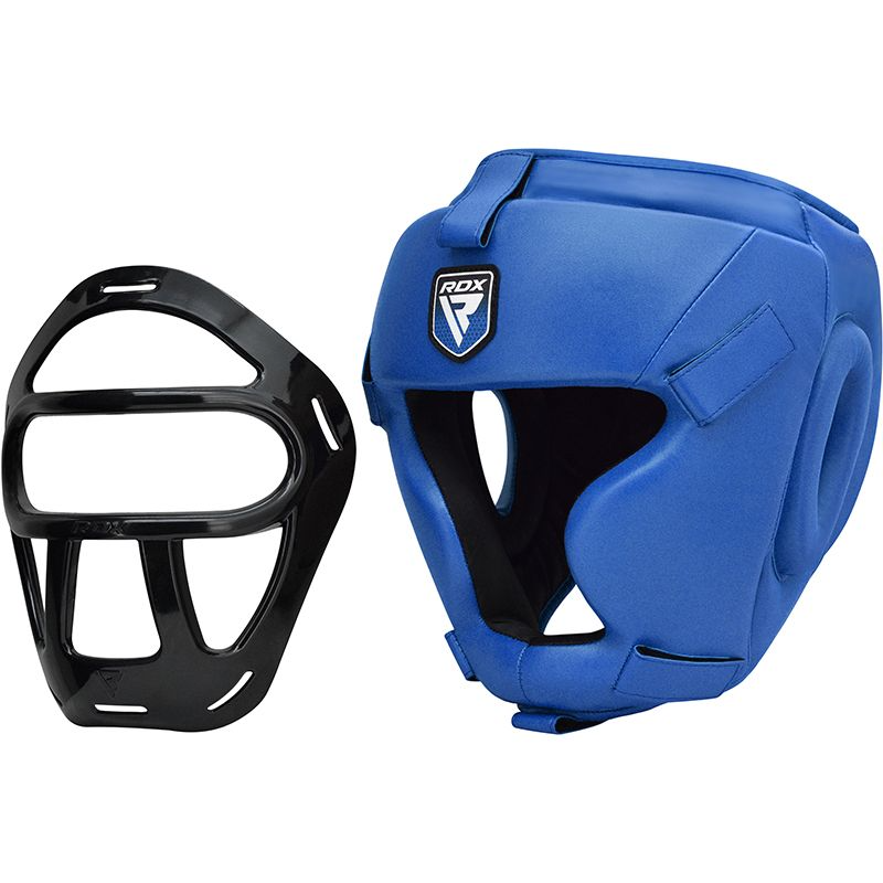 T1F HEAD GUARD WITH REMOVABLE FACE CAGE by RDX