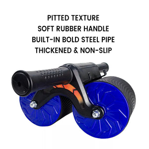 Abdominal Exercise Wheel Ab Roller Muscle Equipment with LCD Automatic Rebound