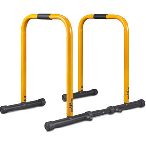 Dip Station Heavy Duty Dip Bar Stand Fitness Workout Adjustable Parallel Bars