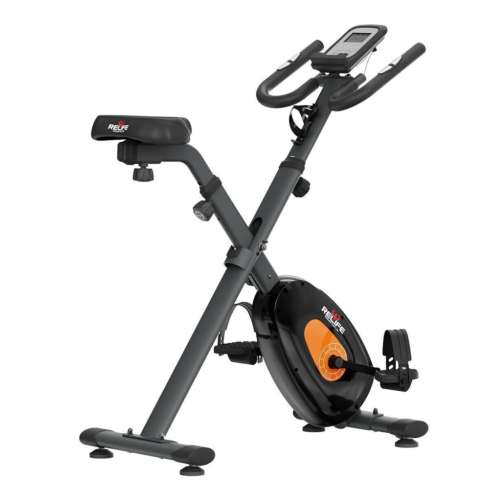 Foldable Exercise Bike Smart Stationary Cycling Bicycle for Home Fitness